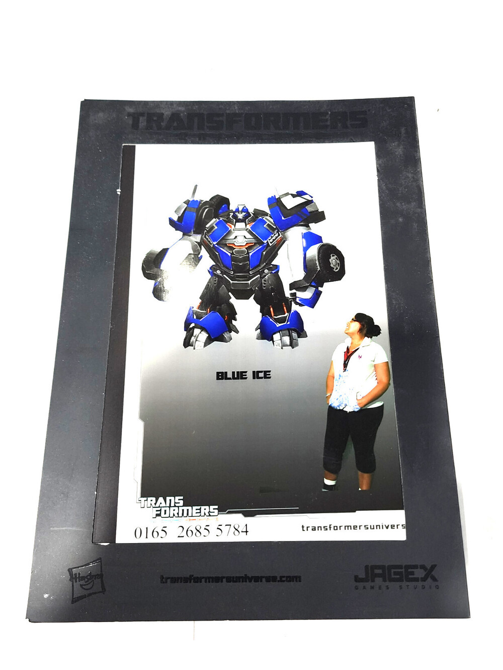 Rare 2011 NYCC Transformers Universe Blue Ice Promo Photo Print Jagex Hasbro